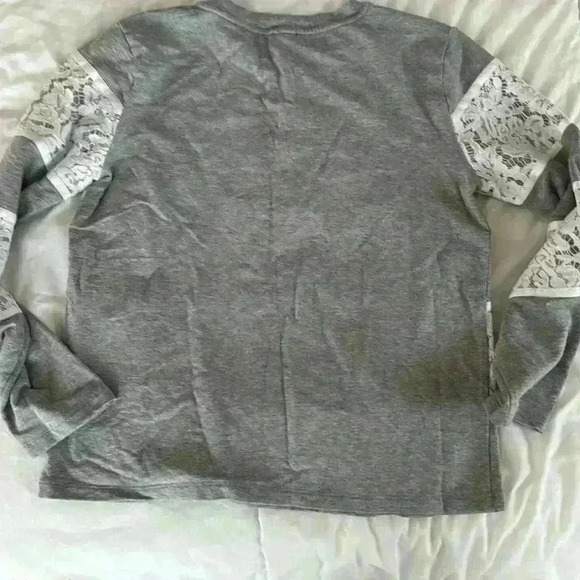 Karl Lagerfeld Heather grey  long sleeve - Picture 3 of 3